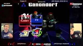 ePG Weekly - [ePG]Pikmon (G&W) Vs. [ePG]Hungry Headcrab (Ganondorf) (Winners R3) - Project M