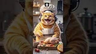 cat is helping the chiken #trending viral reels video @MrBeast  @moonhindianimation