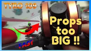 Eachine TYRO 109 Ethix P4 HQ Props - FITTED 🏆