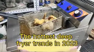 countertop commercial kitchen chicken fryer #fryer #deepfryer #bloomberglobal #kitchenequipment