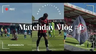 Bournemouth v Wolves | First Home Game of 25/26! 🔴 Red Card Drama + Big Win! 🏆🍒