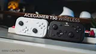 Acegamer T50 wireless pocket controller | The only portable gamepad you need!