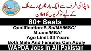 WAPDA Jobs 2019 | SDO Operations And Revenue officer Jobs By PESCO