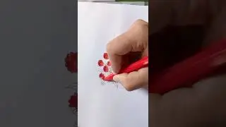 How to Draw a Beautiful Vase & Flower Design | Pencil & Marker Art Tutorial #art #artandcraft
