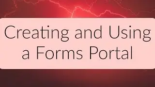 AEM Forms Tutorial - Creating and Using a Forms Portal