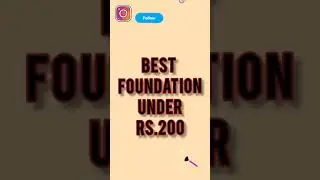 Best Foundations Under 200 😯😯 #shorts #youtubeshorts #makeup #affordablemakeup