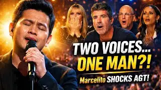 Marcelito Pomoy AMAZES the AGT Champions Stage &mdash; You Won&rsquo;t Believe These Two Voices!
