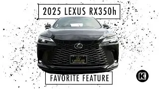 The 360-Degree Camera in the 2025 Lexus RX 350h