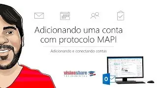 Adicionando uma conta com protocolo MAPI no Outlook 2016