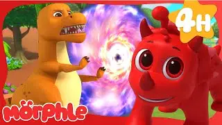 Morphle Dinosaurs 🦖 Back To The Jurassic Dinosaur Age 🦕 Cartoons for Kids | Cartoon Compilation