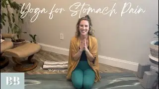 Yoga for stomach pain feat. Trevor Hall | Balance With Babz