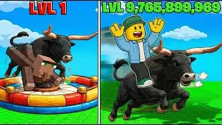 Rage I Kovalski Postaju Pro U Ukroćavanju Bika U Robloxu! 🐂