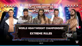 FAITAL 5 WAY EXTREME RULES ELIMINATION MATCH WWE 2K25 GAMEPLAY