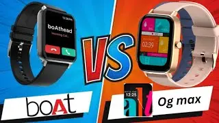 Alt Og Max Vs Boat Storm call Smartwatch Full Comparision | Boat Storm Call Vs Alt Og max