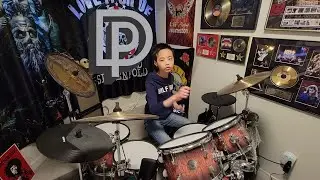 Smoke on the Water - Deep Purple Drum Cover Jobeky rubber cymbal Alesis Strike Module Insta360 X Go2