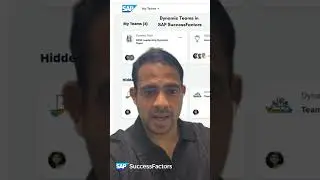 Dynamic Teams in SAP SuccessFactors #sapsuccessfactors #sap