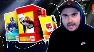 NEW MUT HEROES PACK OPENING!!! 91 OVR BEASTS! - MADDEN 18 PACK OPENING