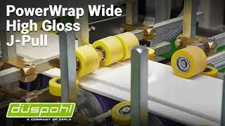 Laminating line 1400 mm high gloss JPull - PowerWrap Wide by Duespohl