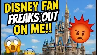 TRIGGERED!! Disneyland Fan LOSES IT ON ME!!! | Big Thunder Mountain Railroad Closure