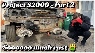 Honda S2000 - Sooooo much rust! ASM arch fender fitting time 
