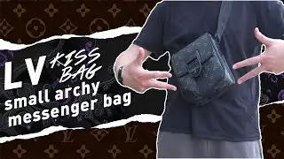【KISSBAG】2023 Try On / LV small archy messenger bag REVIEW & UNBOXING