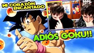 ESPAÑOLES REACCIONAN A DRAGON BALL DOBLAJE LATINO 💥ADIÓS GOKU | MI CORAZÓN ENCANTADO💥🎶