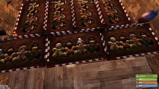 The loot from 100 golden eggs - Rust