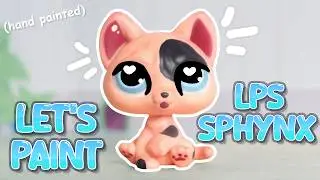 Making A Patchy Sphynx LPS Cat | Littlest Pet Shop Custom