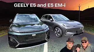 Тест-драйв Geely E5 и E5 EM-i Dual с Ride and Drive