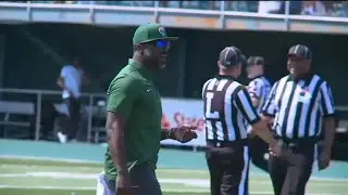 Highlights from Norfolk State's Spring Game with Coach Michael Vick