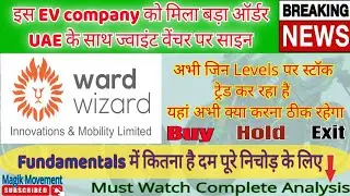 Wardwizard Innovation&mobility share news#wardwizard innovation share price target#automobile share