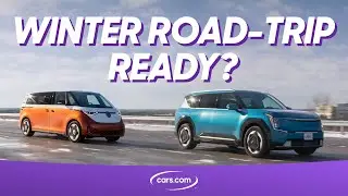 Cold-Weather EV Efficiency Test: 2025 Volkswagen ID. Buzz Vs. 2024 Kia EV9