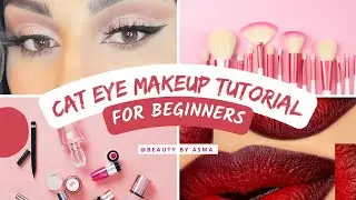 Easy cat-eye tutorial for beginners-flawless results in minutes!#cateyemakeup#foryou#tutorial#beauty