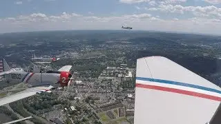 Flying with the GEICO Skytypers