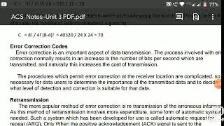 Error detection and correction codes, Retransmission,Redundant codes, Constant ratio codes