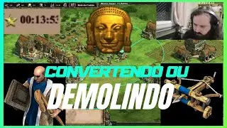 Khmer Monk & Siege Rush: Brutalizando com Monges e Armas de Cerco (Age of Empires 2)