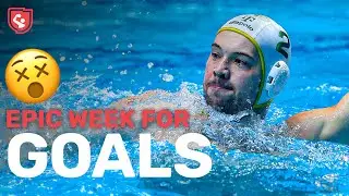 Lobs, Backhands and Outlandish Finishes 🤯 | Best Goals | Water Polo Champions League Matchday 3