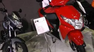 New Honda Shine & Dio at the Auto Expo 2012