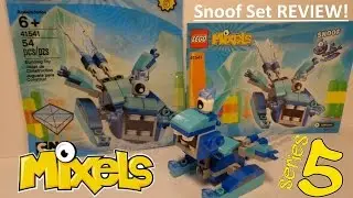 LEGO Mixels Series 5 Snoof Set REVIEW and Time-Lapse!