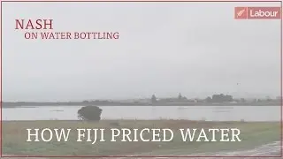 What Fiji Charges Water Bottlers #NZWater