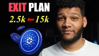 Turning 2.5k into 15k with Cardano!!! My Full #ADA Exit Plan