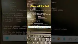 Cisco AP factory reset #networkengineer #cisco #wireless #ciscowireless #ccie #ccnp #ciscotech