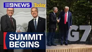Leaders gather for the start of G7 Summit in Canada | 9 News Australia