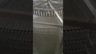 Cooling spiral conveyor