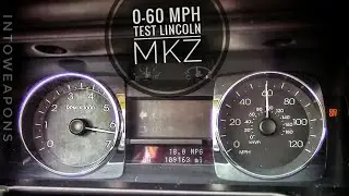 0-60 Speed Testing:  2007 Lincoln MKZ  (3.5L V6 FWD)