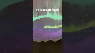 A dead of night twilight acrylic painting by Hands Art Studio