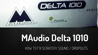 M-Audio Delta 1010 FIX! Хриплый звук / Щелчки / Нет звука