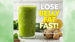 Belly Fat Burner Smoothie in 30s 🍃