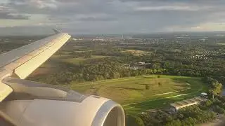 SunExpress Airbus 320-200 Landing Hannover Airport (EDDV) XQ238