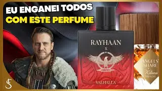 ENGANEI TODO MUNDO COM esse PERFUME! RAYHAAN VALHALLA será CLONE do ANGEL´S SHARE PARADIS? #perfume